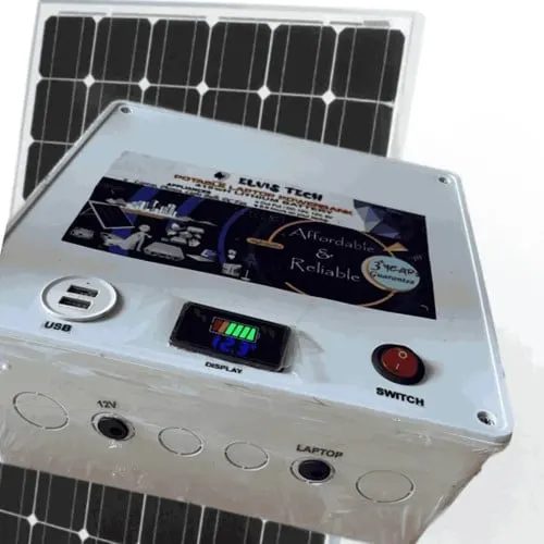 Laptop Power bank 415Wh + Solar produced by Elvis Tech